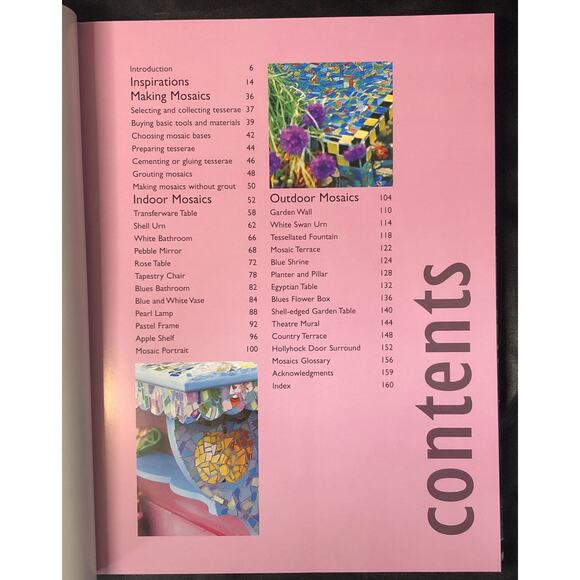 Mosaics: Inspiration And Original Projects For Interiors And Exteriors Softcover - Picture 4 of 5